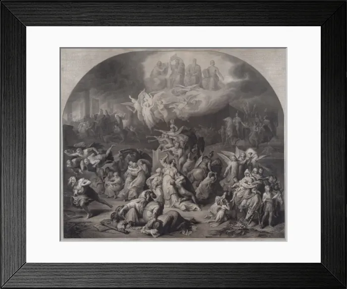 Framed Print : Destruction of Jerusalem Framed Print : Destruction of Jerusalem