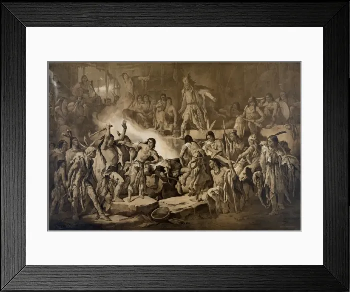Framed Print : Pocahontas Framed Print : Pocahontas