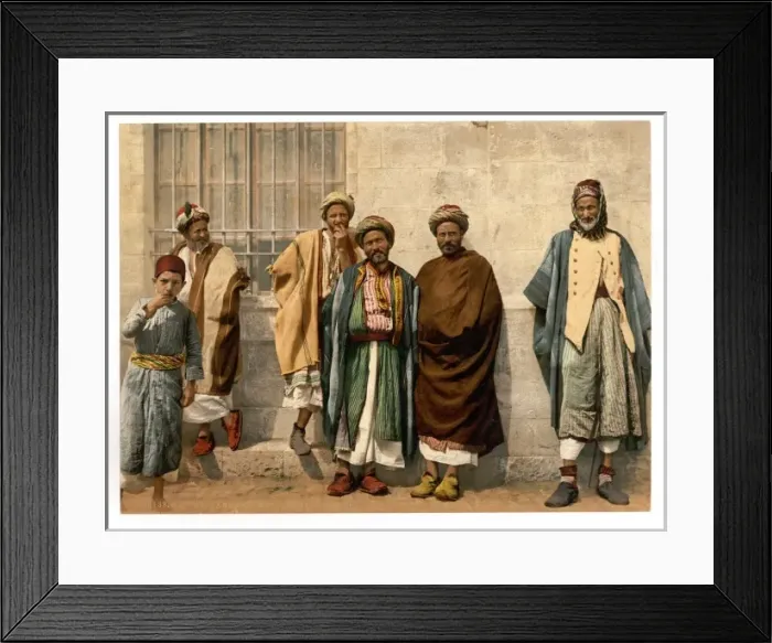 Framed Print : Peasants of the neighborhood of Bethlehem, Holy Land, (i. e Framed Print : Peasants of the neighborhood of Bethlehem, Holy Land, (i. e
