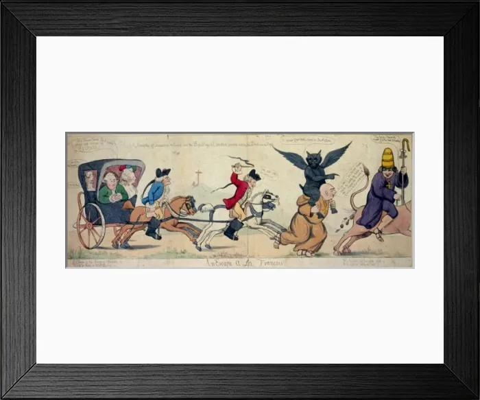 Framed Print : An escape a la Francois Framed Print : An escape a la Francois