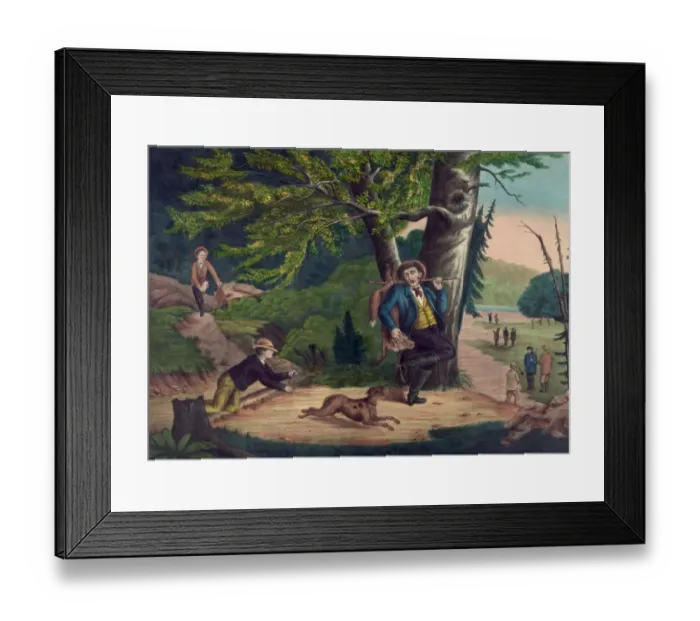 Framed Print : Sonntagsjaeger. Sunday sports Framed Print : Sonntagsjaeger. Sunday sports