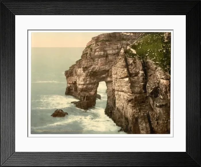 Framed Print : Temple Arch, Horn Head. County Donegal, Ireland Framed Print : Temple Arch, Horn Head. County Donegal, Ireland
