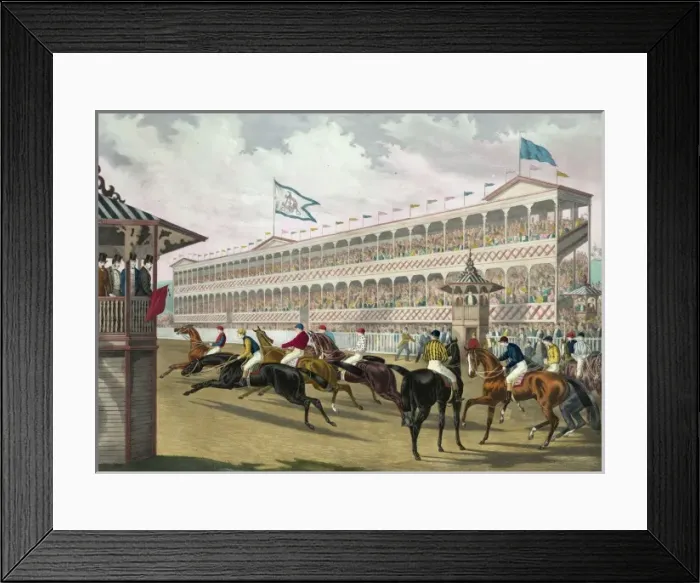 Framed Print : The false start, Jerome Park, N. Y Framed Print : The false start, Jerome Park, N. Y