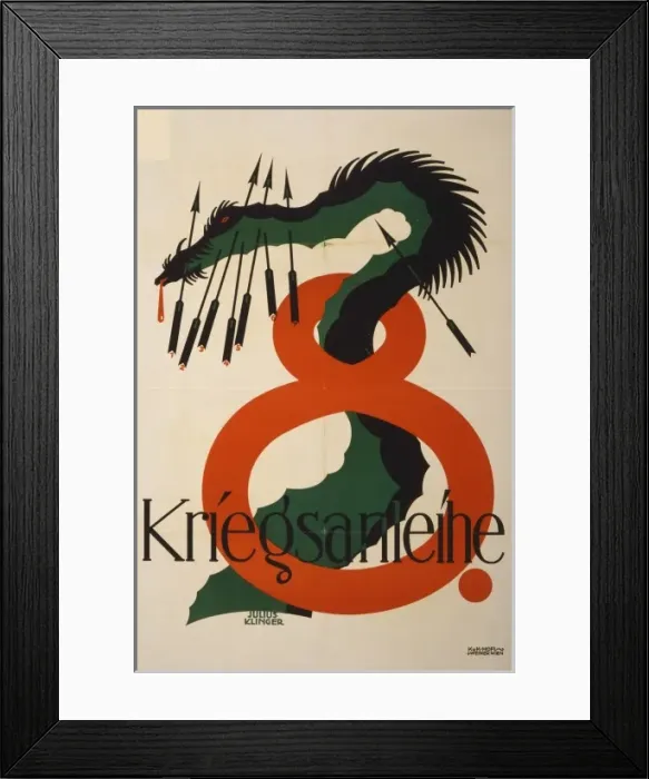 Framed Print : 8. Kriegsanleihe Framed Print : 8. Kriegsanleihe