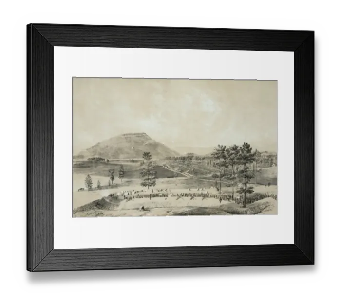 Framed Print : The army of the Cumberland in front of Chattanooga Framed Print : The army of the Cumberland in front of Chattanooga