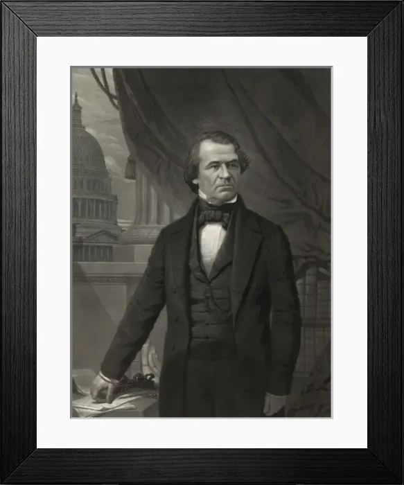 Framed Print : Andrew Johnson Framed Print : Andrew Johnson