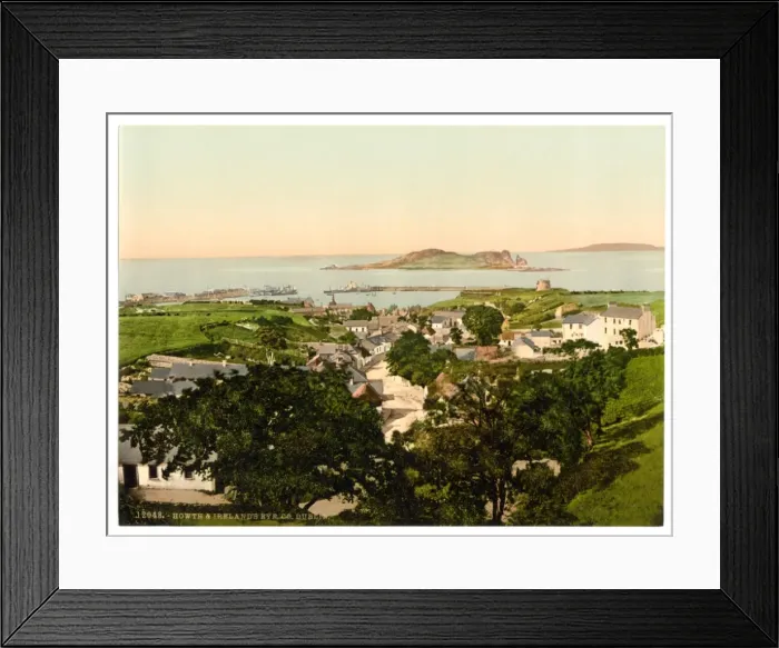 Framed Print : Howth and Irelands Eye. County Dublin, Ireland Framed Print : Howth and Irelands Eye. County Dublin, Ireland
