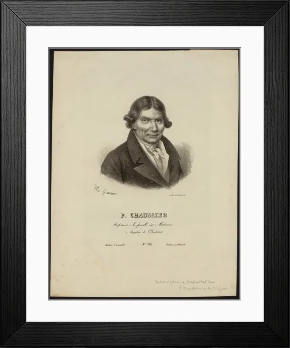 Framed Print : F. Chaussier, professeur e la faculte de medecine, membre de Framed Print : F. Chaussier, professeur e la faculte de medecine, membre de