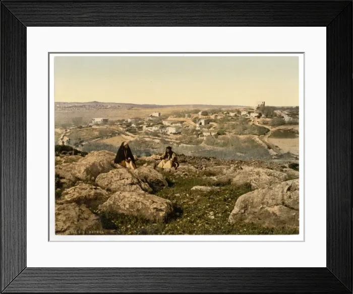 Framed Print : General view, Bethany, Holy Land, (i. e. West Bank) Framed Print : General view, Bethany, Holy Land, (i. e. West Bank)