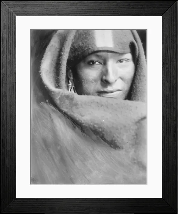 Framed Print : The Red Man I (Bears One), Sioux Indian