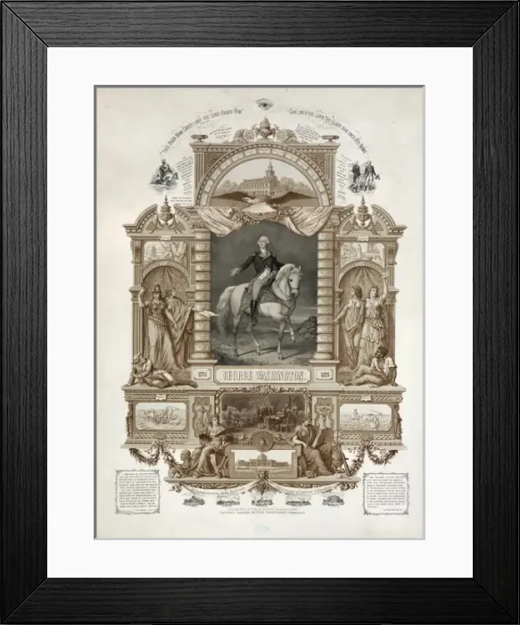 Framed Print : George Washington Framed Print : George Washington