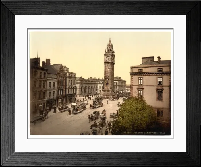 Framed Print : Albert Memorial. Belfast. County Antrim, Ireland