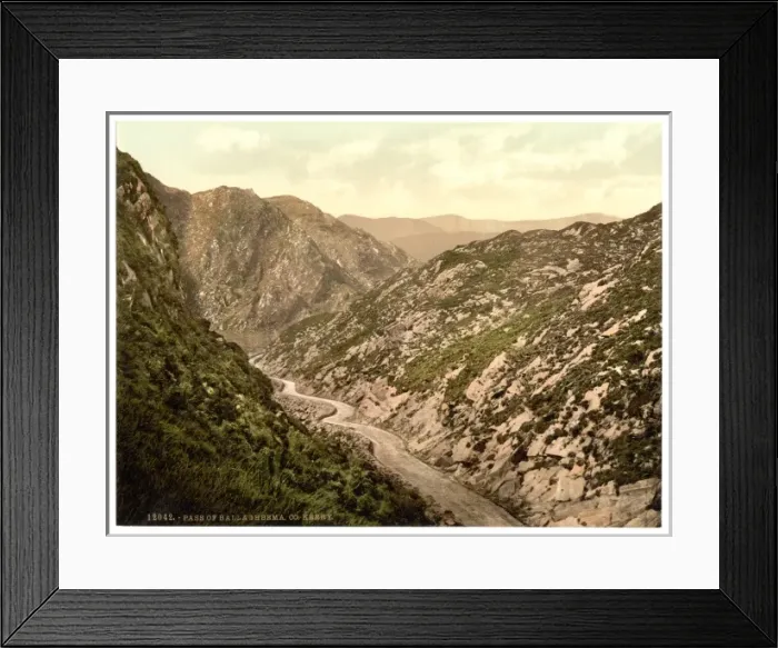 Framed Print : Pass of Ballaghbema. County Kerry, Ireland Framed Print : Pass of Ballaghbema. County Kerry, Ireland