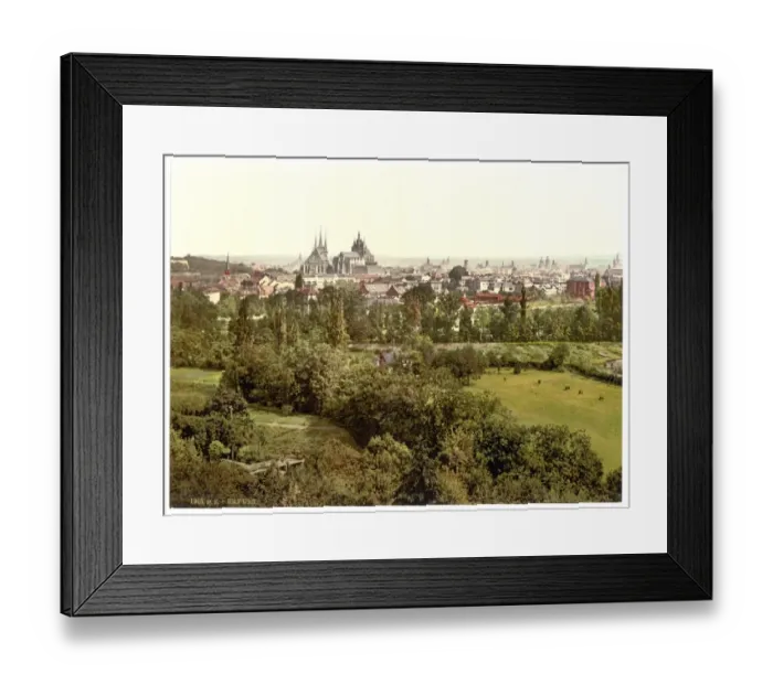 Framed Print : Erfurt, Thuringia, Germany Framed Print : Erfurt, Thuringia, Germany