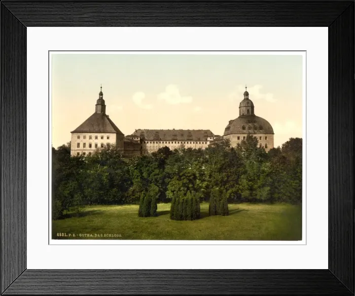 Framed Print : The castle, Gotha, Thuringia, Germany Framed Print : The castle, Gotha, Thuringia, Germany
