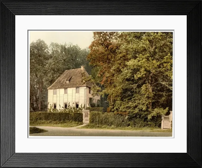 Framed Print : Goethes House, Weimar, Thuringia, Germany Framed Print : Goethes House, Weimar, Thuringia, Germany