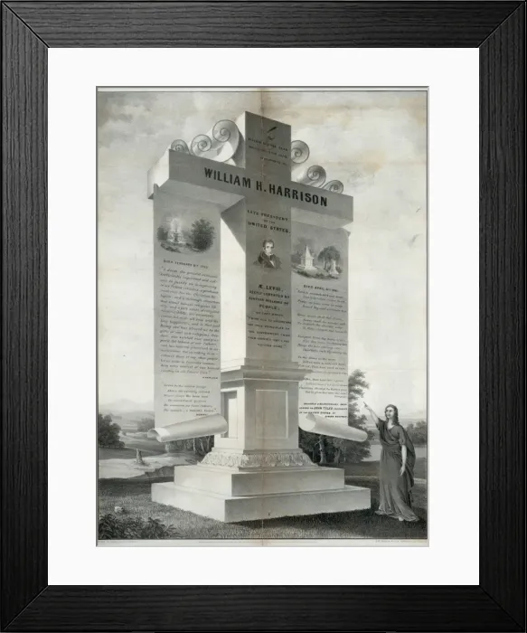 Framed Print : William H. Harrison Framed Print : William H. Harrison