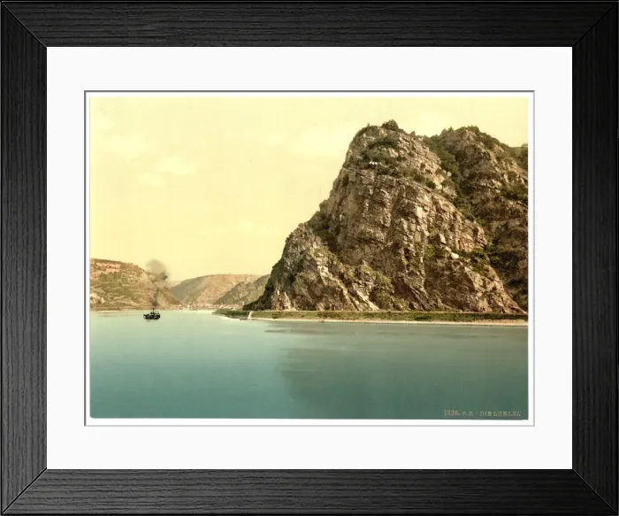 Framed Print : The Loreli, the Rhine, Germany Framed Print : The Loreli, the Rhine, Germany