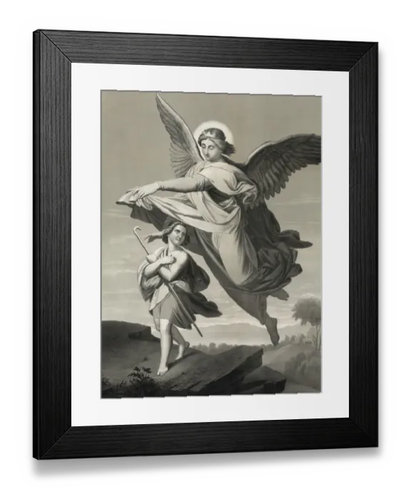 Framed Print : The angel of protection Framed Print : The angel of protection