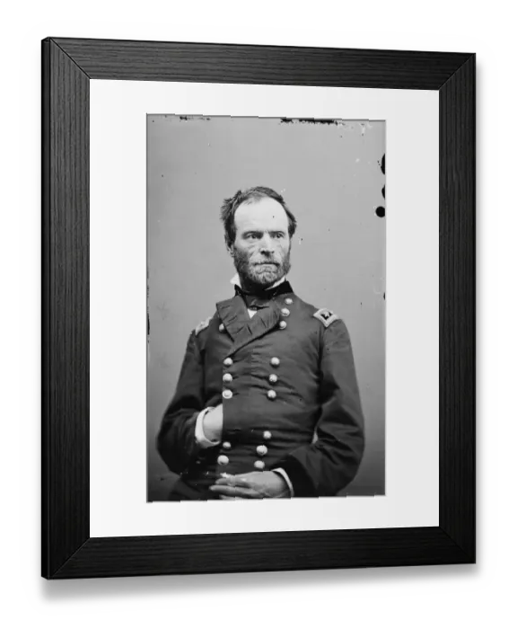 Framed Print : William T. Sherman Framed Print : William T. Sherman