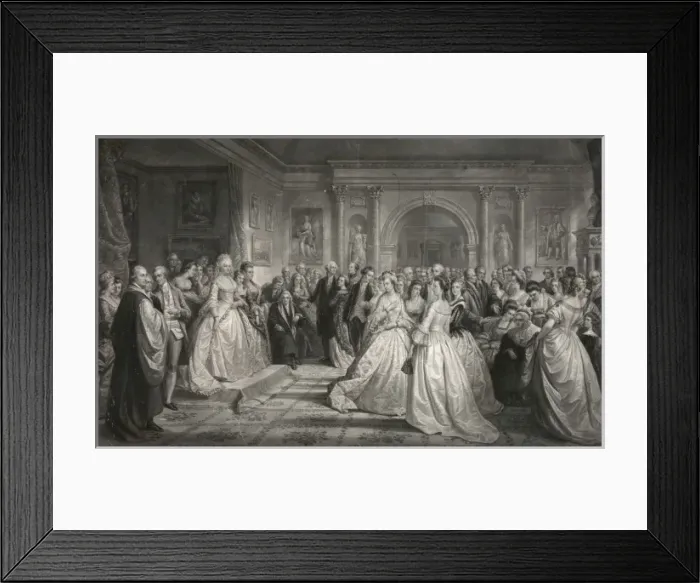 Framed Print : Lady Washingtons reception Framed Print : Lady Washingtons reception