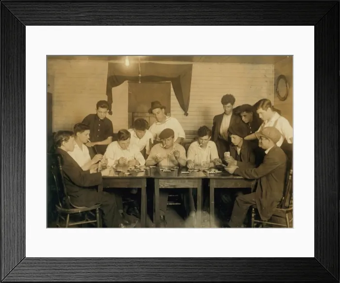Framed Print : Evening recreation of the Young Holy Ghosters - Ages 15 - 25 Framed Print : Evening recreation of the Young Holy Ghosters - Ages 15 - 25