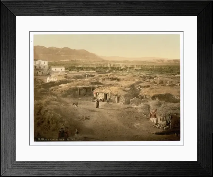 Framed Print : General view, Jericho, Holy Land, (i. e. West Bank) Framed Print : General view, Jericho, Holy Land, (i. e. West Bank)