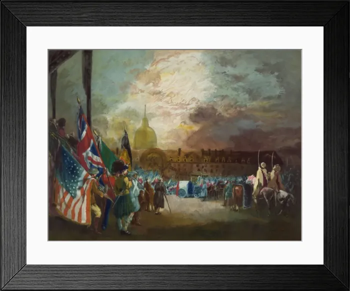 Framed Print : The Marshall Foch memorial picture Framed Print : The Marshall Foch memorial picture
