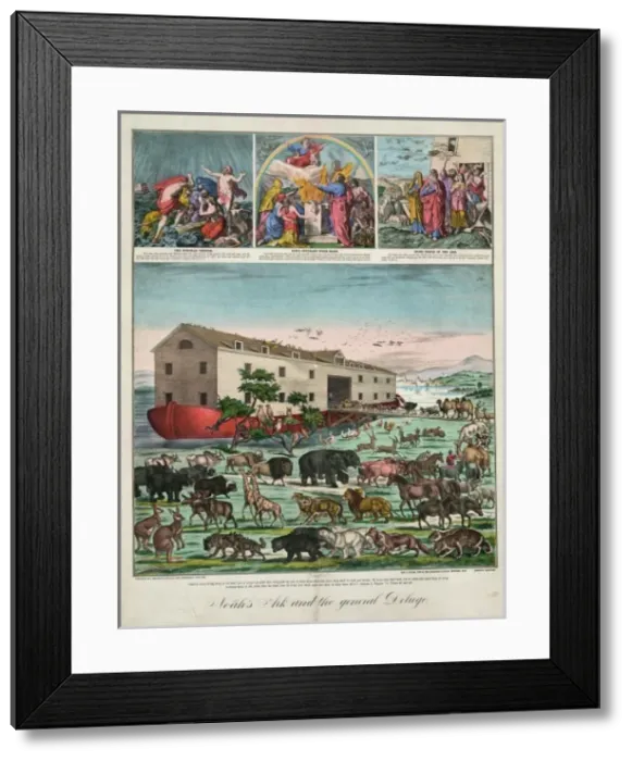 Framed Print : Noahs ark and the general deluge Framed Print : Noahs ark and the general deluge