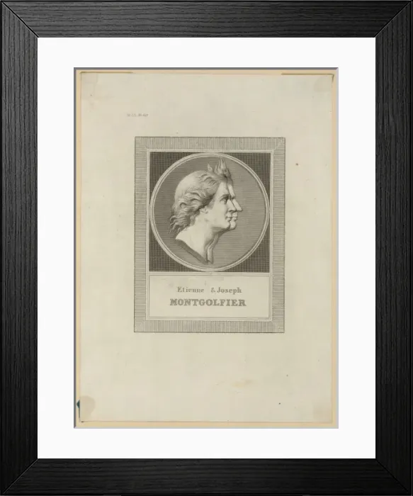 Framed Print : Etienne & Joseph Montgolfier Etienne & Joseph Montgolfier Framed Print : Etienne & Joseph Montgolfier Etienne & Joseph Montgolfier