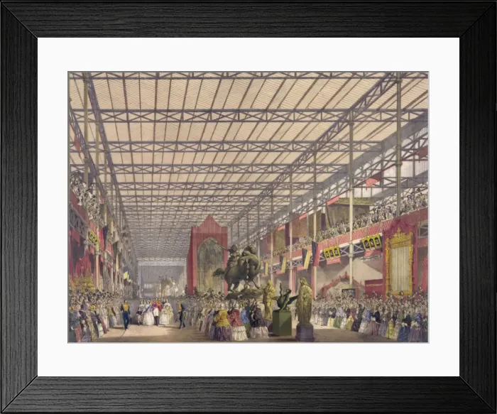 Framed Print : The Great Industrial Exhibition of 1851 Framed Print : The Great Industrial Exhibition of 1851