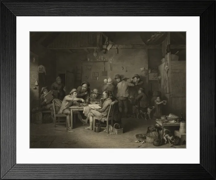 Framed Print : Village politicians Framed Print : Village politicians