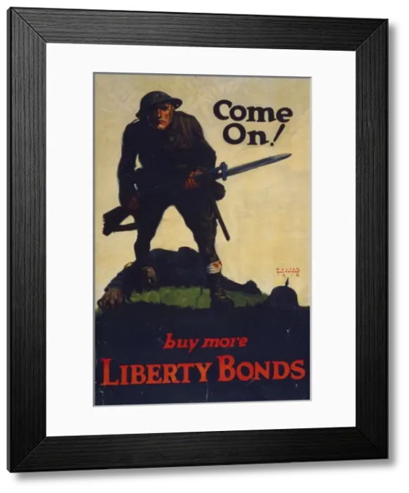 Framed Print : Come on! Buy more Liberty Bonds Framed Print : Come on! Buy more Liberty Bonds