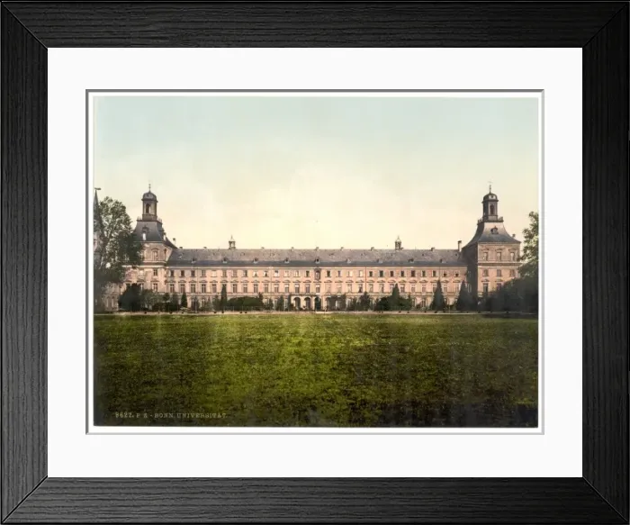 Framed Print : University, Bonn, the Rhine, Germany Framed Print : University, Bonn, the Rhine, Germany