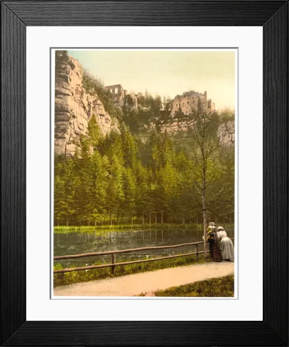 Framed Print : Hausgrund, Oybin, Zittau, Saxony, Germany Framed Print : Hausgrund, Oybin, Zittau, Saxony, Germany