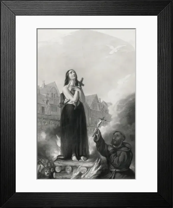 Framed Print : Joan of Arc Framed Print : Joan of Arc