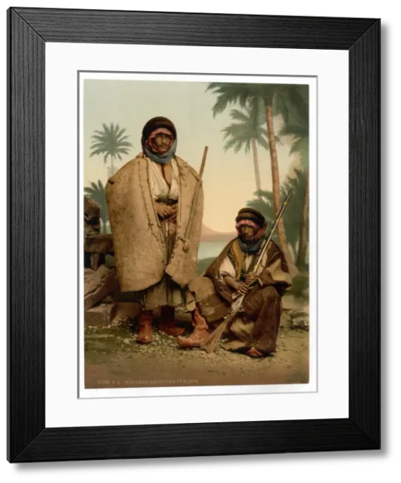 Framed Print : Bedouin shepherd of Syria, Holy Land Framed Print : Bedouin shepherd of Syria, Holy Land