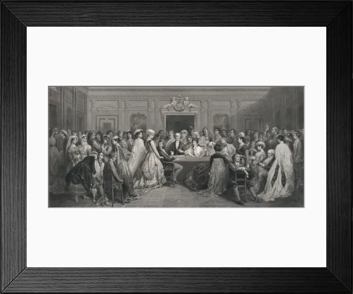 Framed Print : Le tapis vert, the gaming table of Baden Baden Framed Print : Le tapis vert, the gaming table of Baden Baden