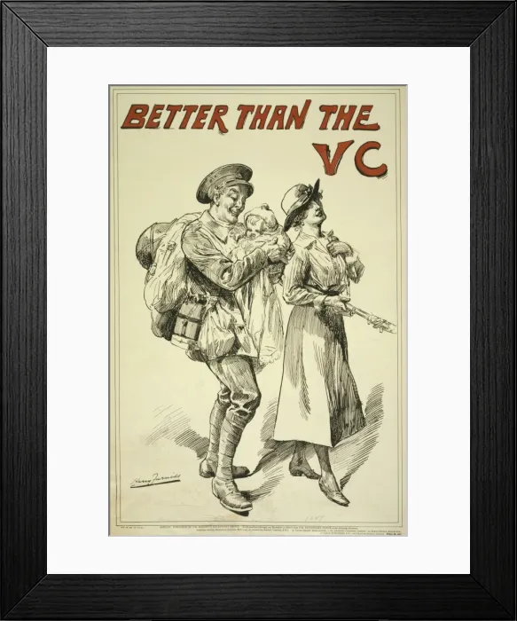 Framed Print : Better than the VC i. e. Victoria Cross Framed Print : Better than the VC i. e. Victoria Cross