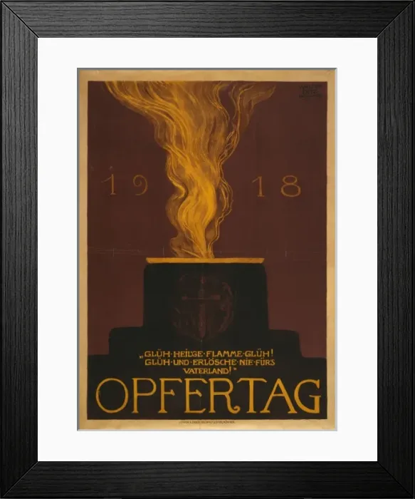 Framed Print : 1918 Opfertag Framed Print : 1918 Opfertag