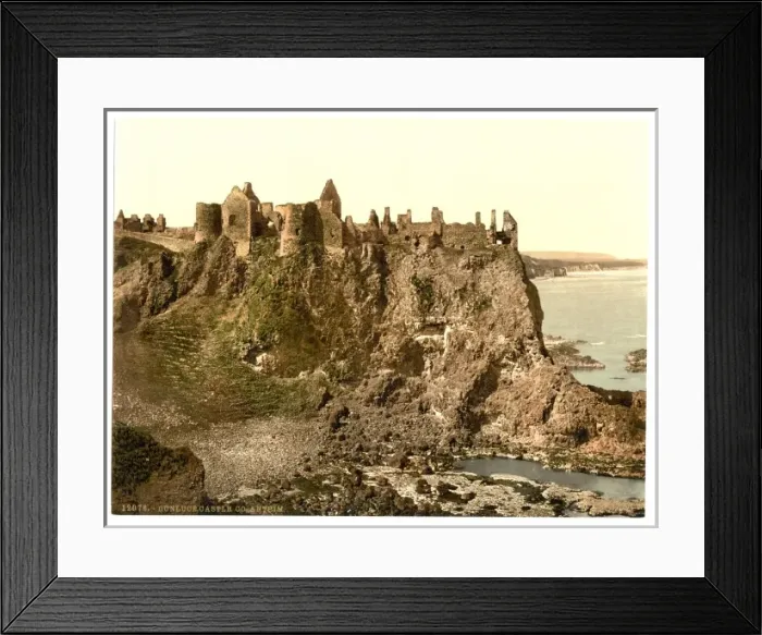 Framed Print : Dunluce Castle. County Antrim, Ireland Framed Print : Dunluce Castle. County Antrim, Ireland