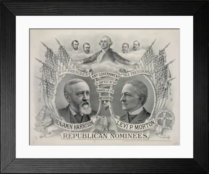 Framed Print : Republican nominees Framed Print : Republican nominees