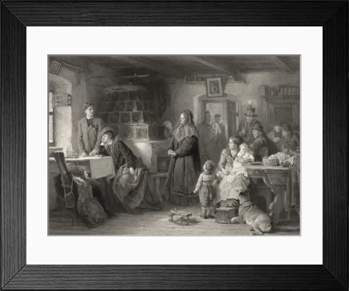 Framed Print : Refugees overtaken Framed Print : Refugees overtaken