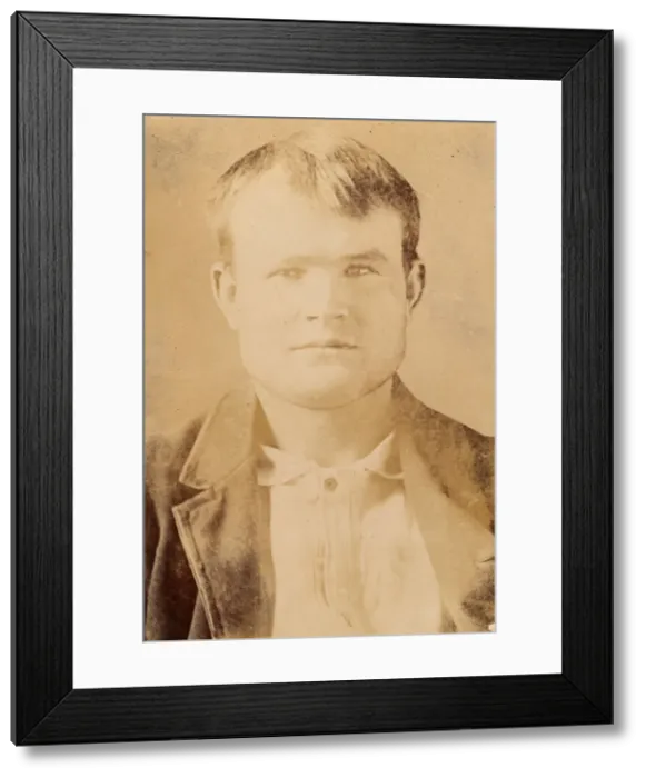 Framed Print : Robert LeRoy Parker, alias Butch Cassidy, head-and-shoulders Framed Print : Robert LeRoy Parker, alias Butch Cassidy, head-and-shoulders