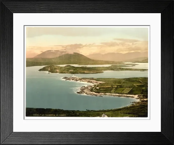 Framed Print : At Valentia. County Kerry, Ireland Framed Print : At Valentia. County Kerry, Ireland