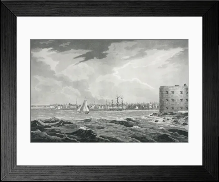 Framed Print : New York, from governors island Framed Print : New York, from governors island