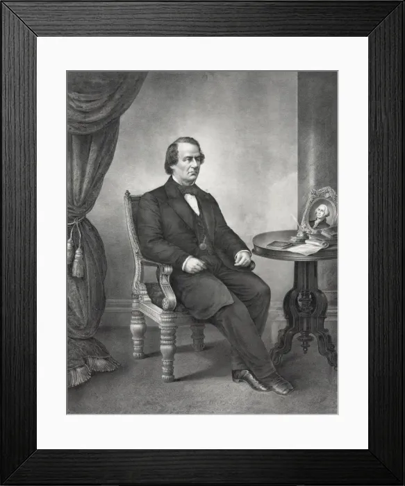 Framed Print : Andrew Johnson - President of the United States Framed Print : Andrew Johnson - President of the United States