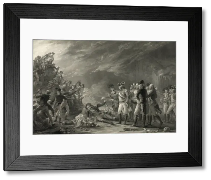 Framed Print : The sortie made by the garrison of Gibraltar in the morning Framed Print : The sortie made by the garrison of Gibraltar in the morning