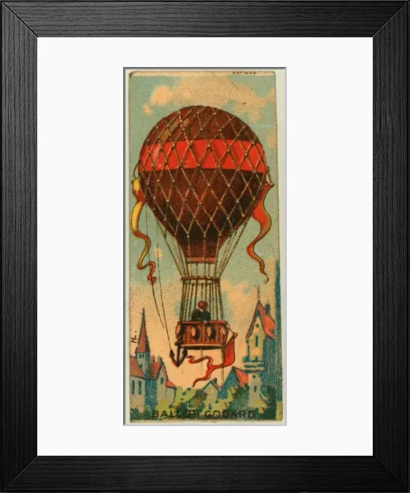 Framed Print : Ballon Godard Framed Print : Ballon Godard