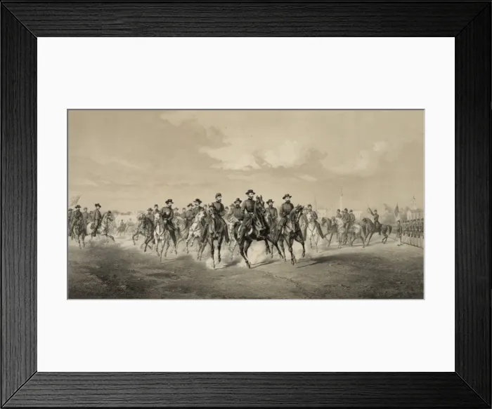 Framed Print : Sherman at Savannah, Ga Framed Print : Sherman at Savannah, Ga